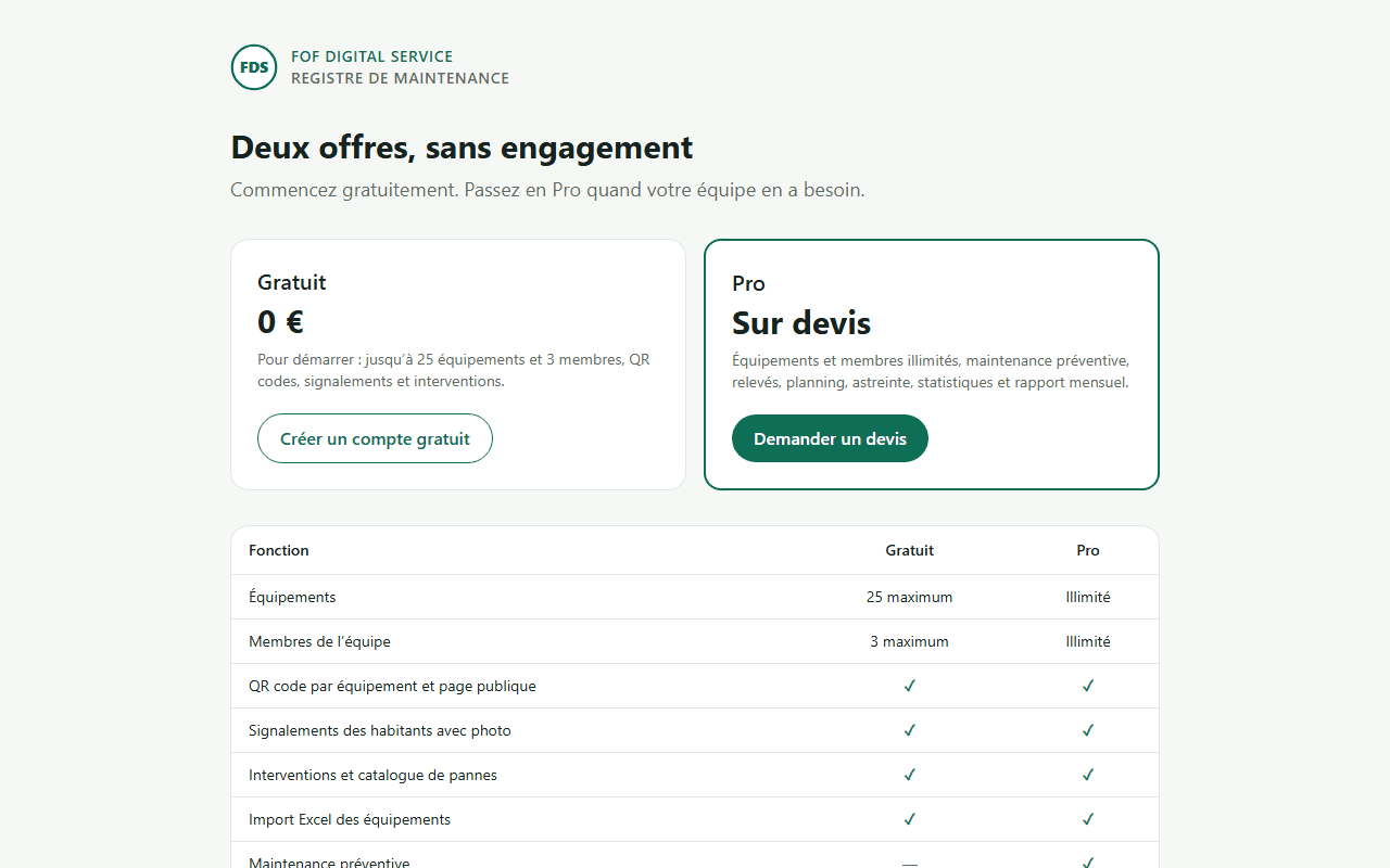 Gestion Maintenance